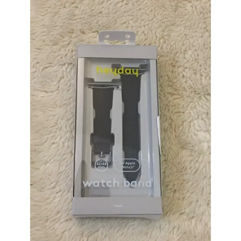 heyday™ Apple Watch Band 42mm/44mm - Leather Black